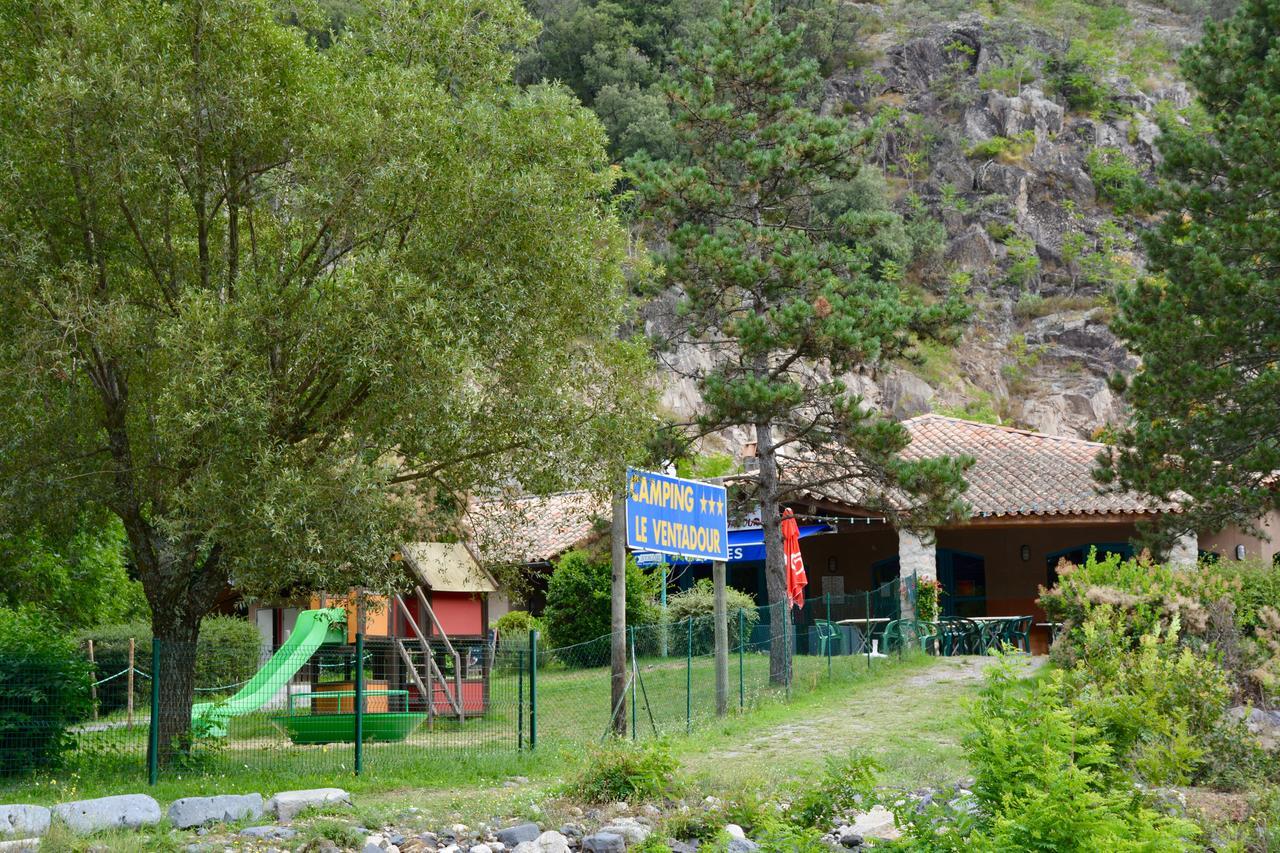Camping Le Ventadour Meyras Buitenkant foto